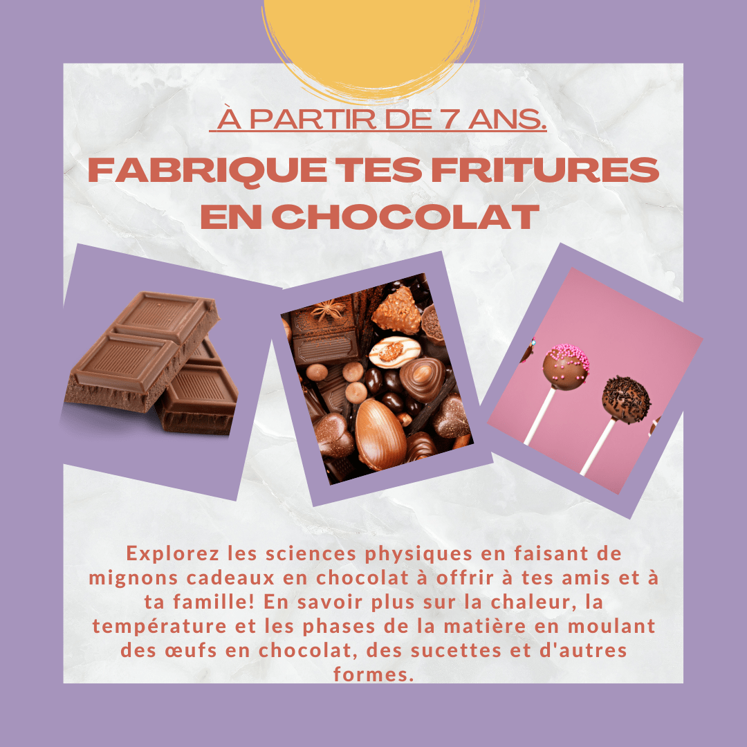 Fabrique tes fritures en chocolat - Anniversaire Guadeloupe